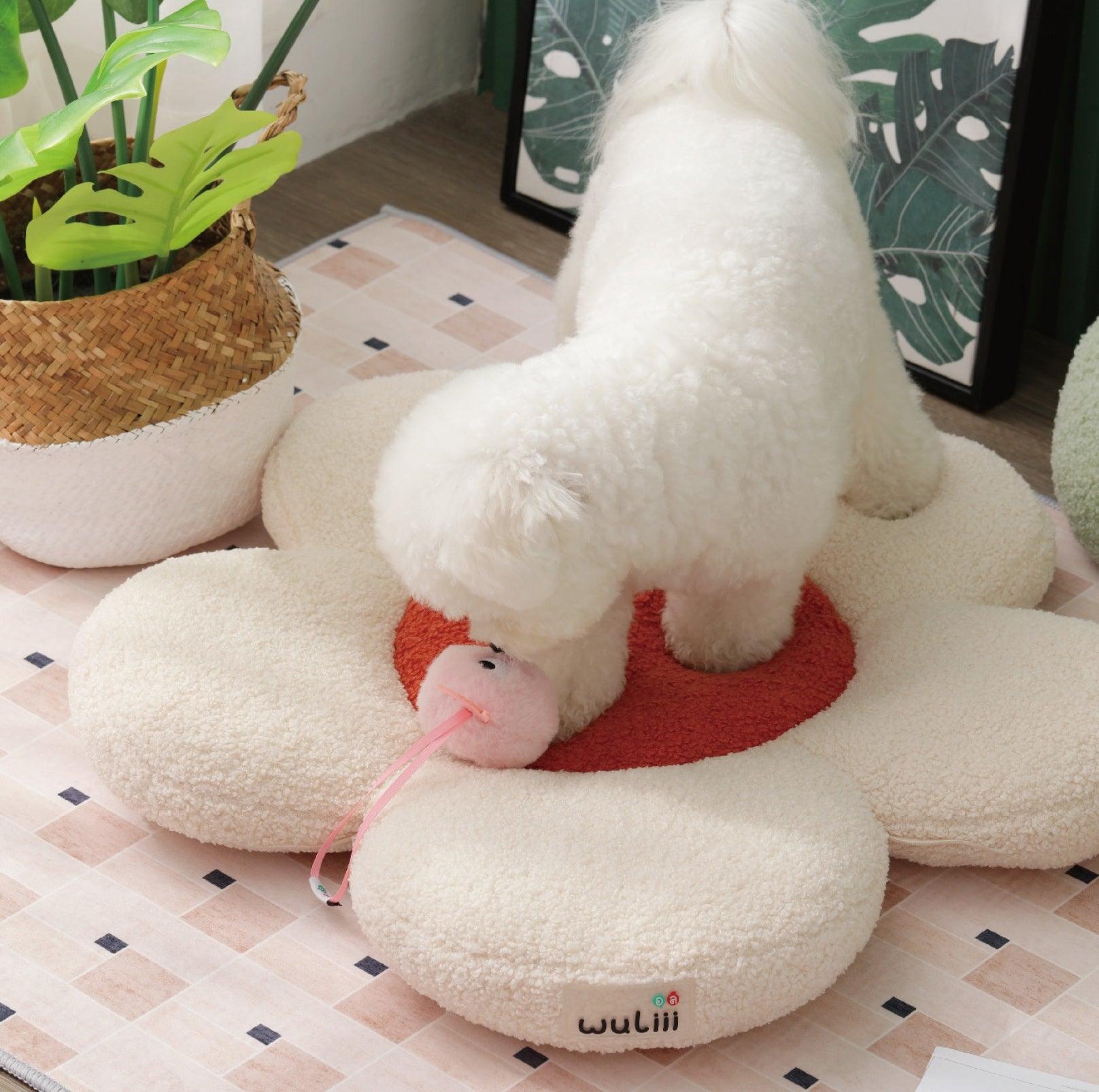 Wuliii Flower Style Cozy Pet Bed