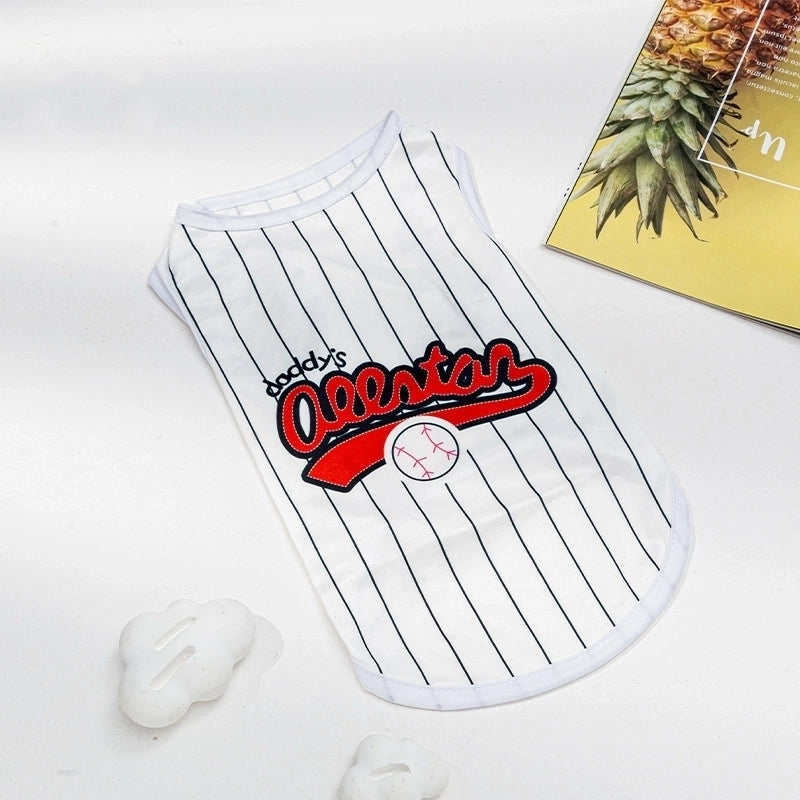 Casual Polyester Letter Watermelon Pet Clothing
