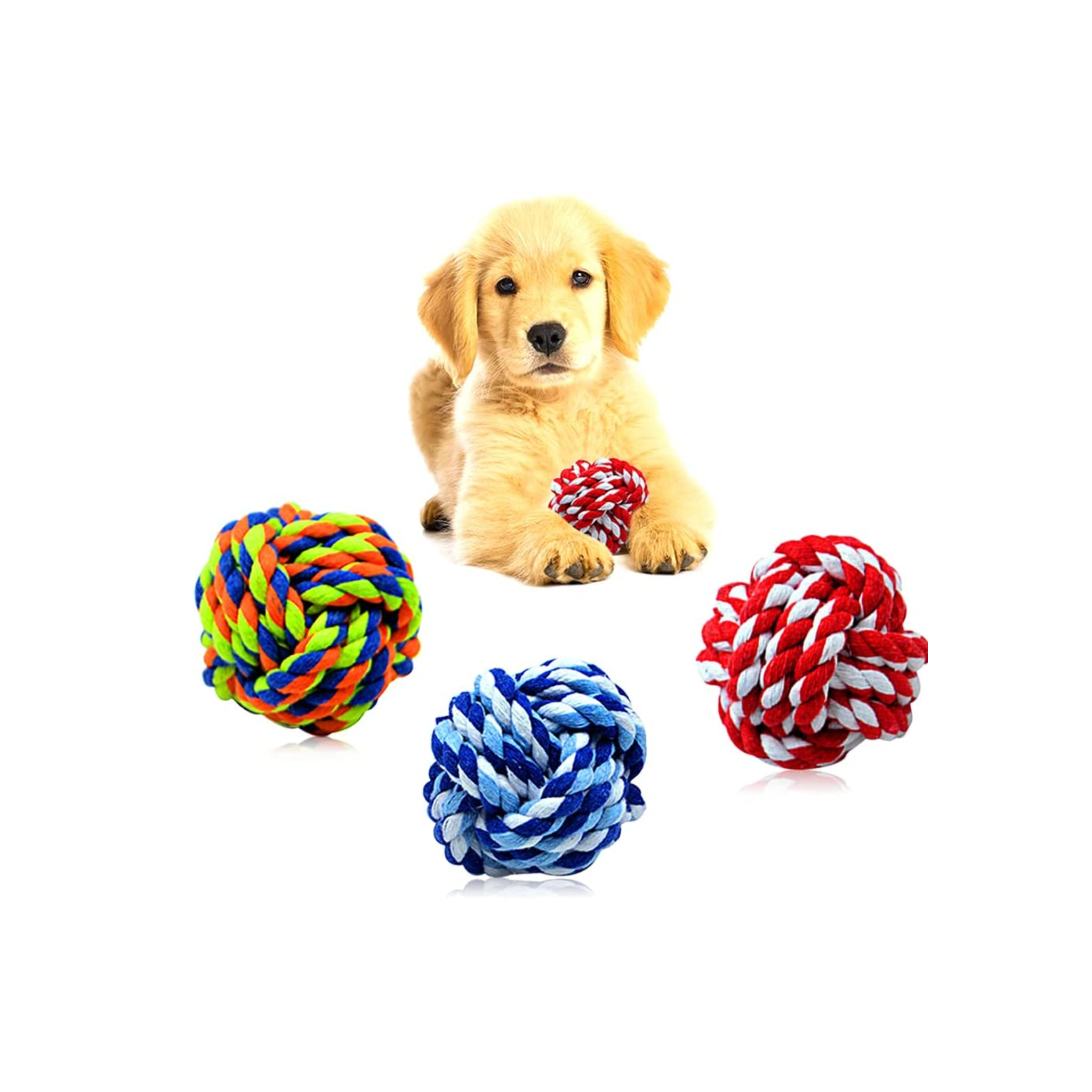Ball Rope Toy(Pack of 2)