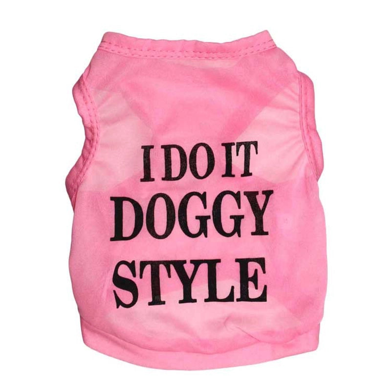 Casual Polyester Letter Pet Clothing