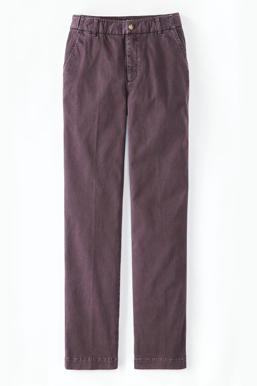 Hidden Stretch-Waist Chinos