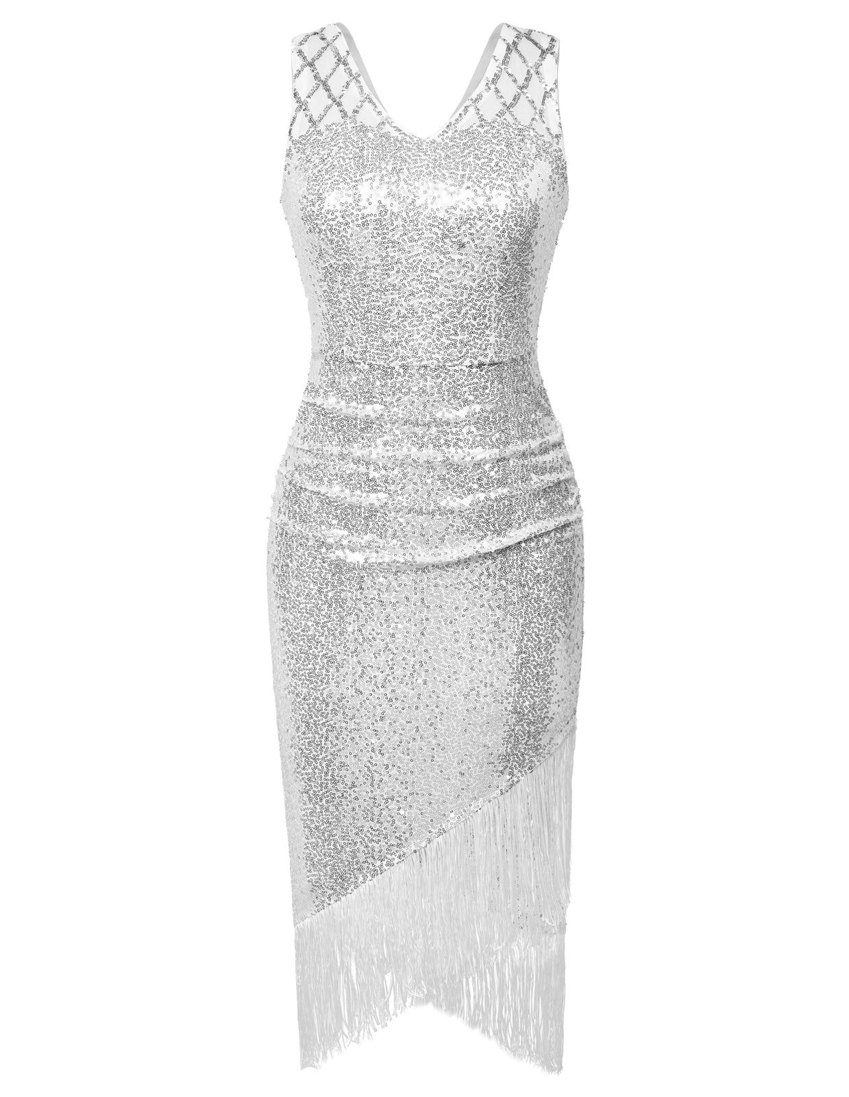 Seckill Offer⌛Sequin Dress Simple 1920s Flapper Cocktail Party Dresses