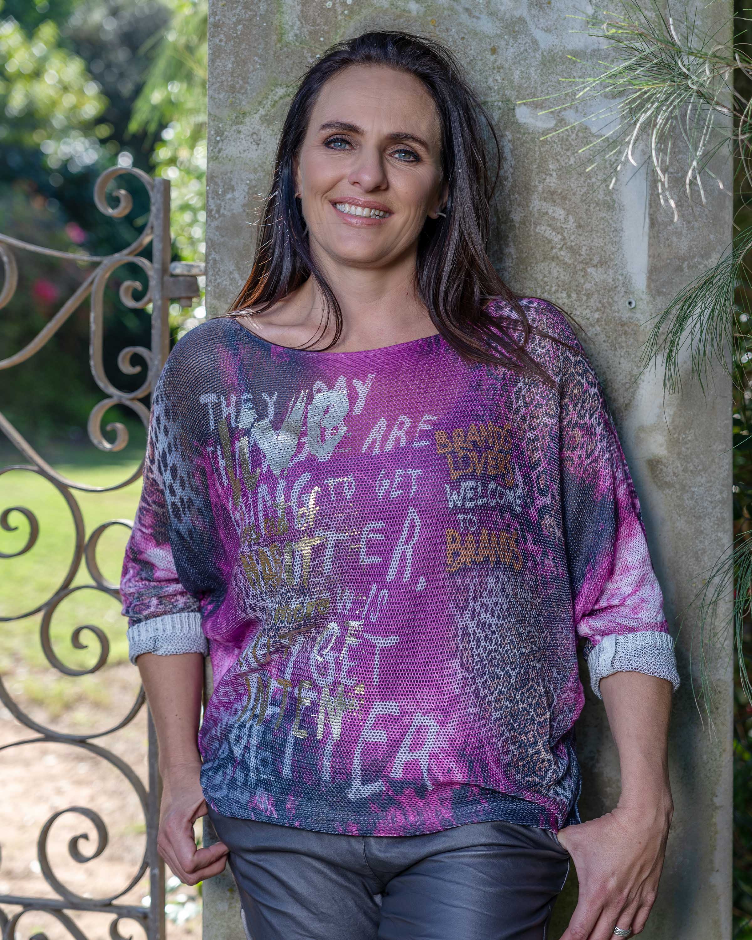 Wild Whisper Knit | Magenta