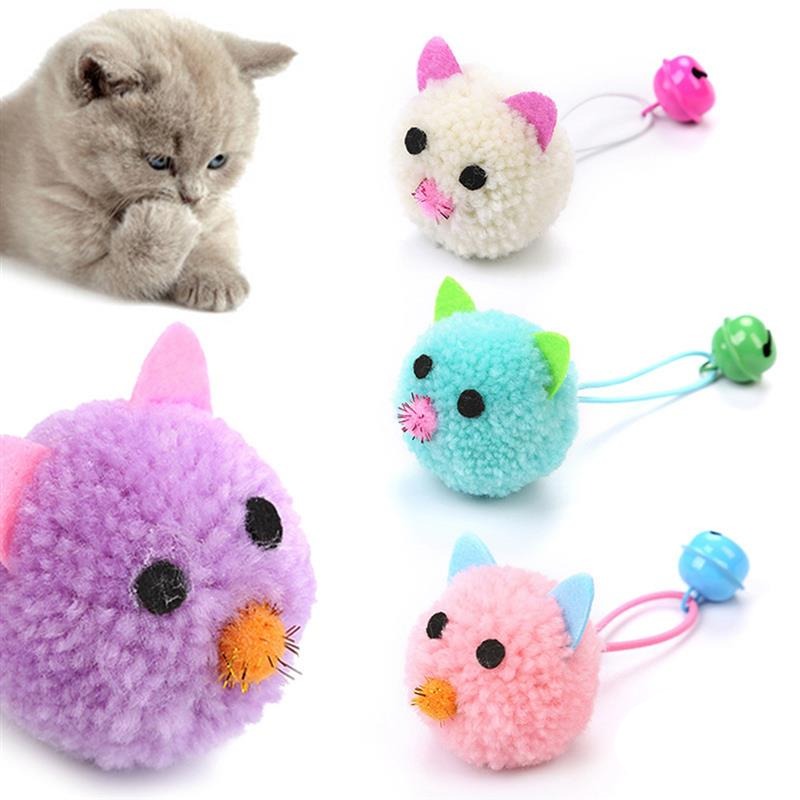 4pcs Mice-Shaped Toys For Cats