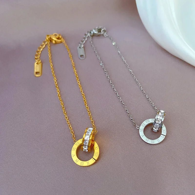 Mother & Daughter Forever Linked & Loved Bracelet