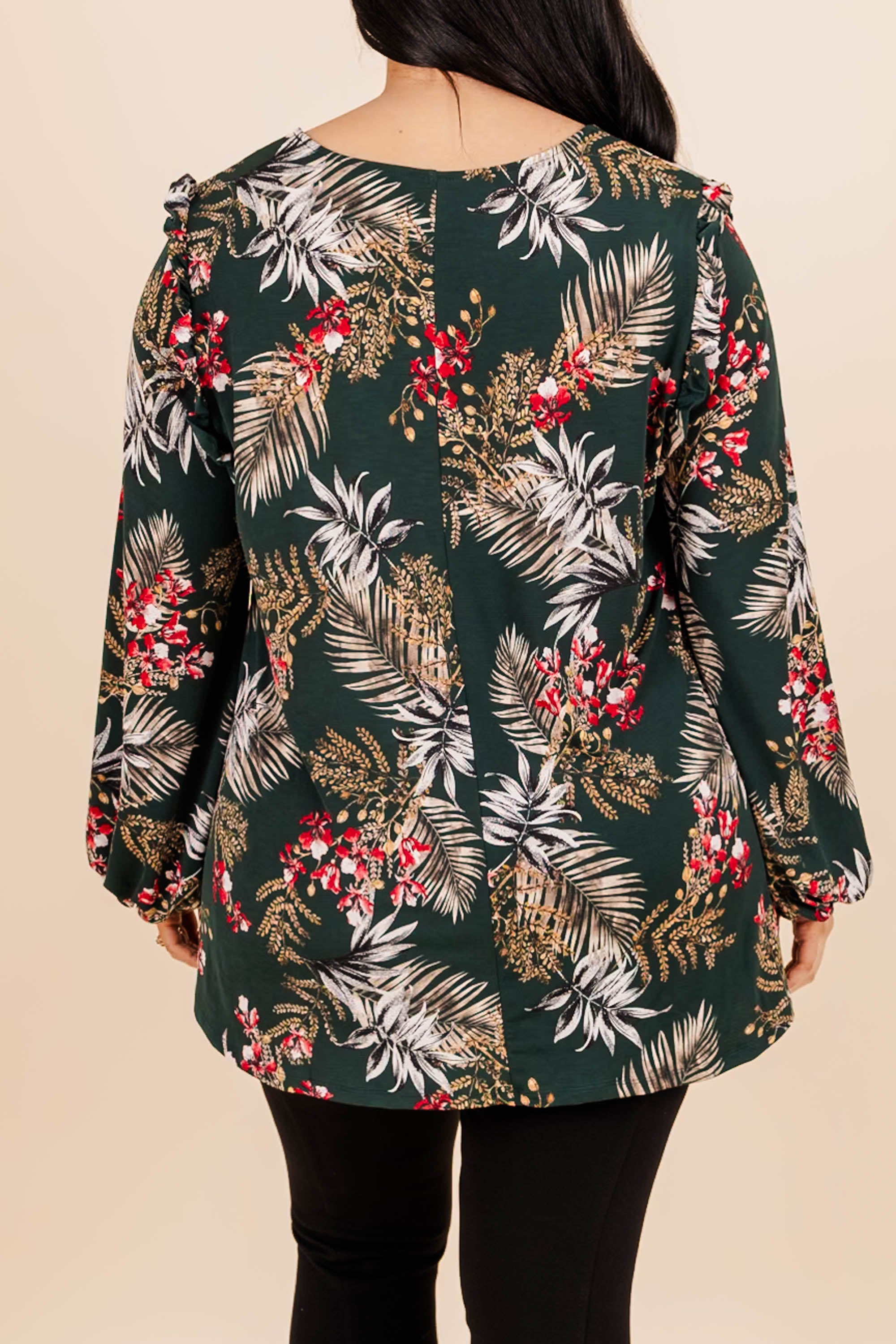 Awaken My Love Top. Green