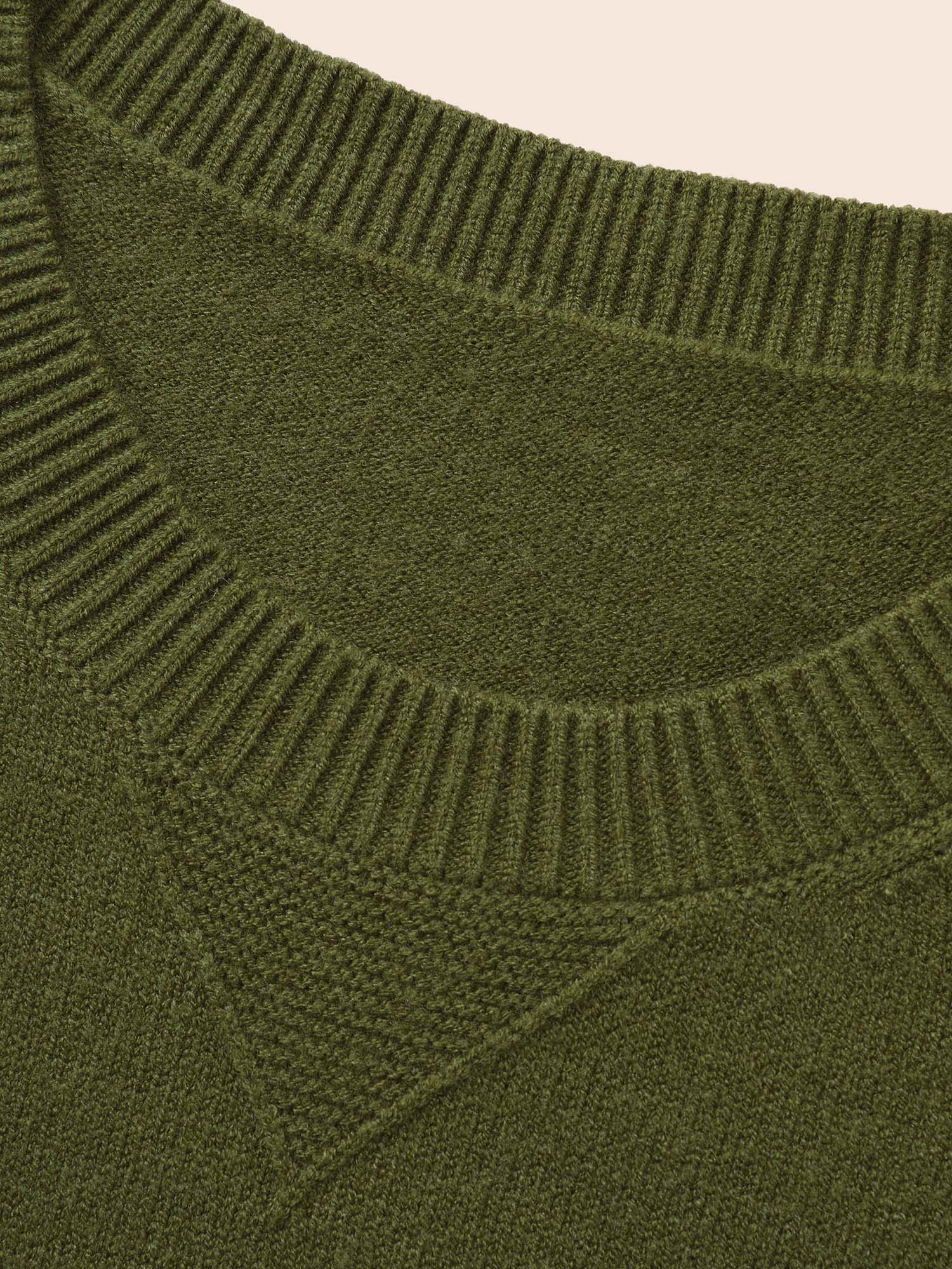 Supersoft Essentials Solid Slit Hem Pullover