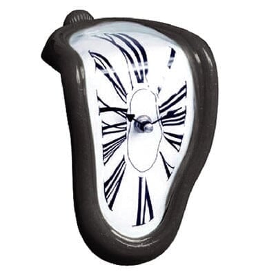 Melting Time Warp Clock