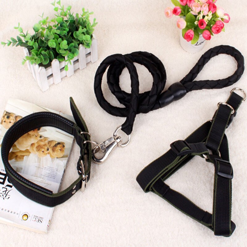 Dog Leash Harness Collar