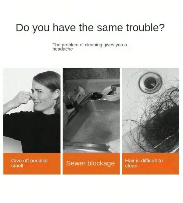 Multifunctional Sticker Drainer Net for Home. Bathroom and Kitchen