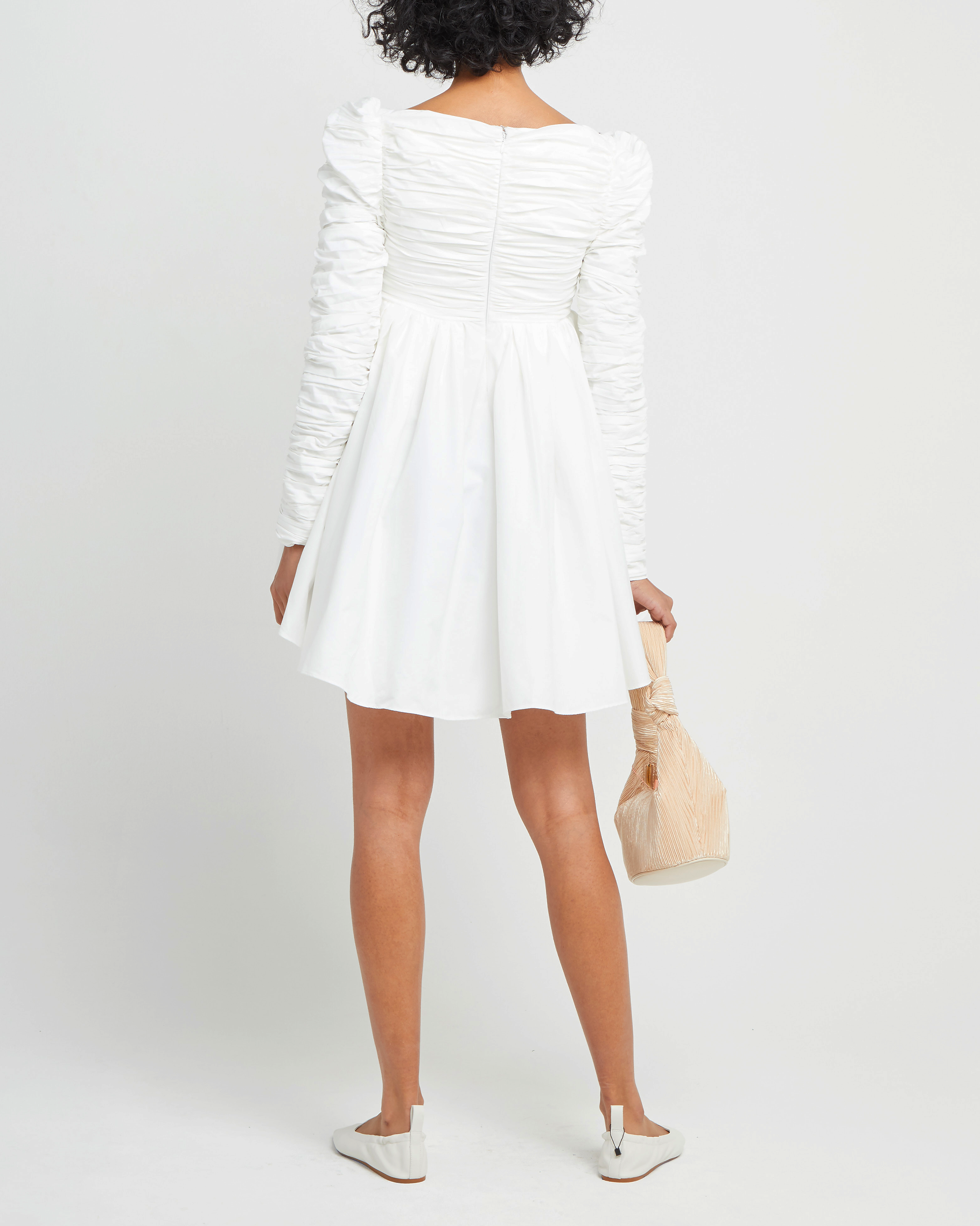 Structured Long-Sleeve Frock