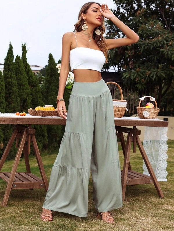 Casual High-Waisted Loose Pants(8 colors