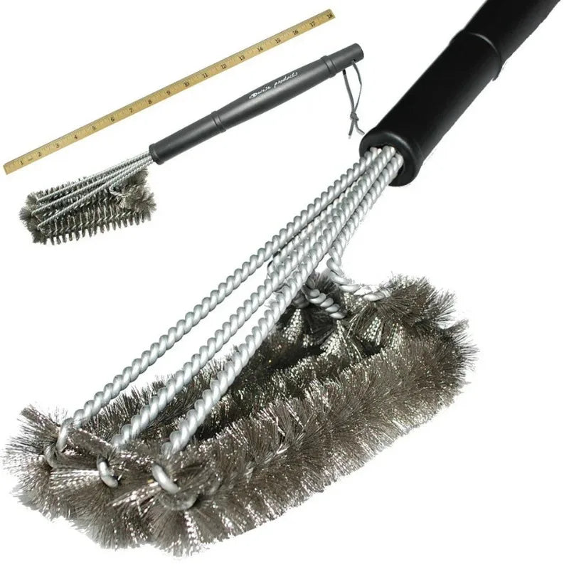 GrillGlide™ 3-in-1 BBQ Brush