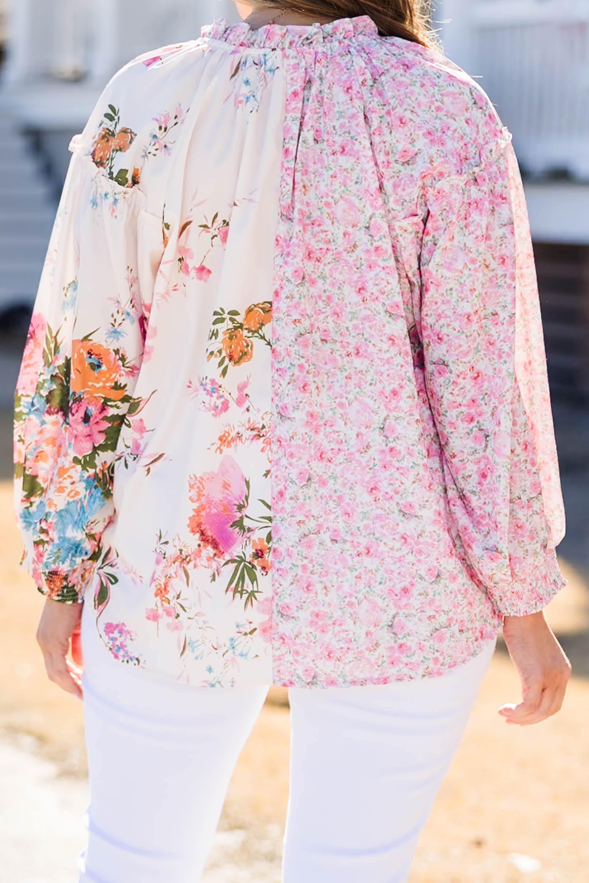 Blissful Song Top. Pink