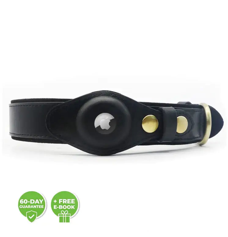 The Original Leath Collar - AirTag Holder