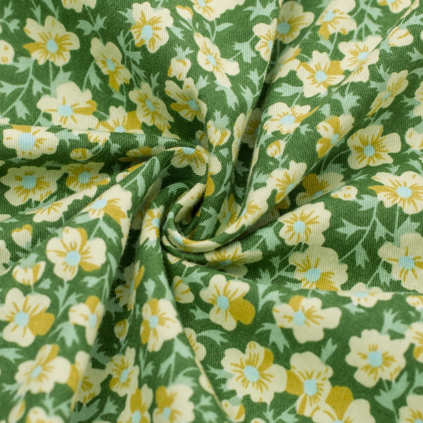 Women's Vintage Sleeveless Floral Ruched Summer Cute A-Line Swing Dress