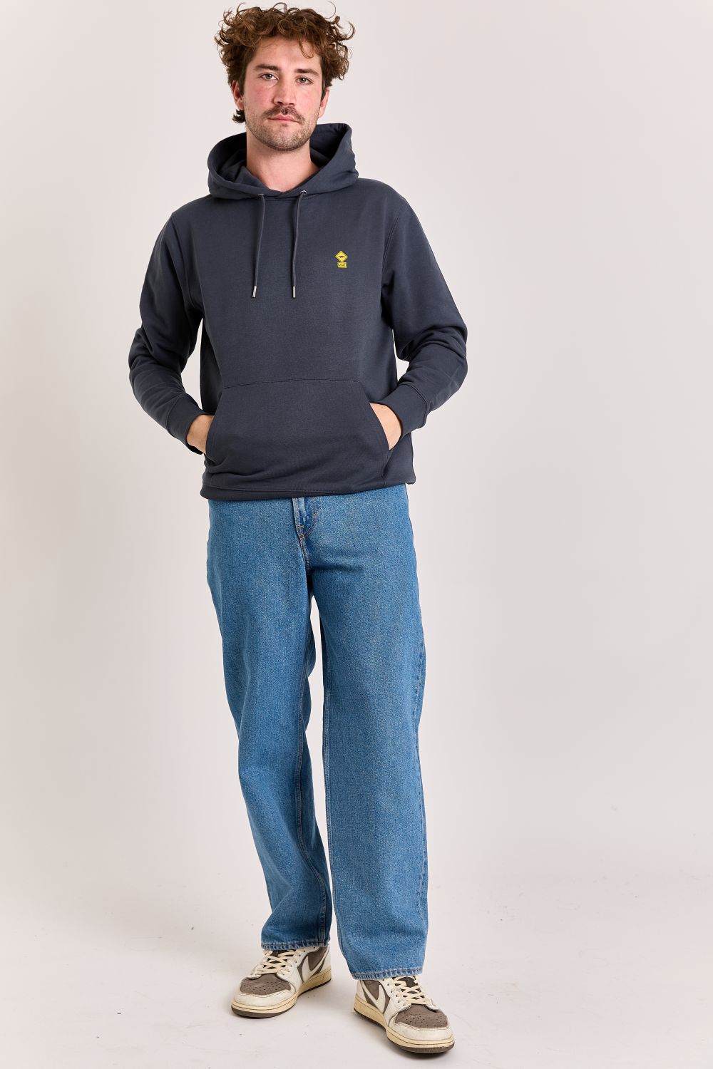 hoodie / warning sign