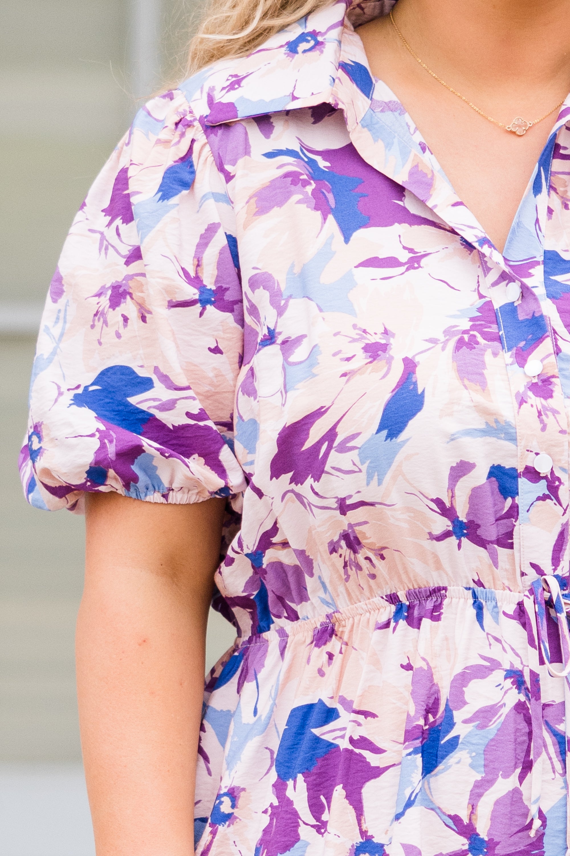 Just A Feeling Dress. Eggplant