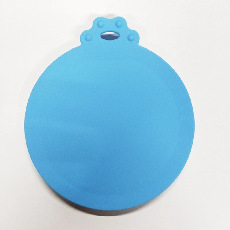 Minimalist Silica Gel Solid Color Pet Tableware 1 Piece