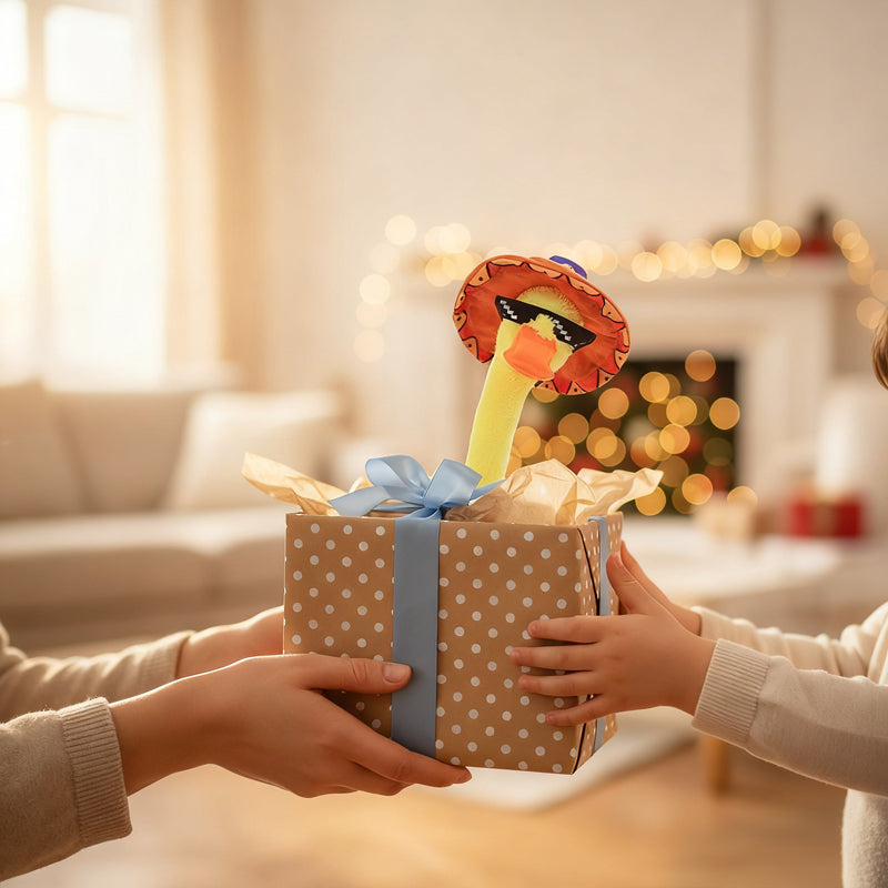 Interactive Talking & Dancing Duck Plush Toy