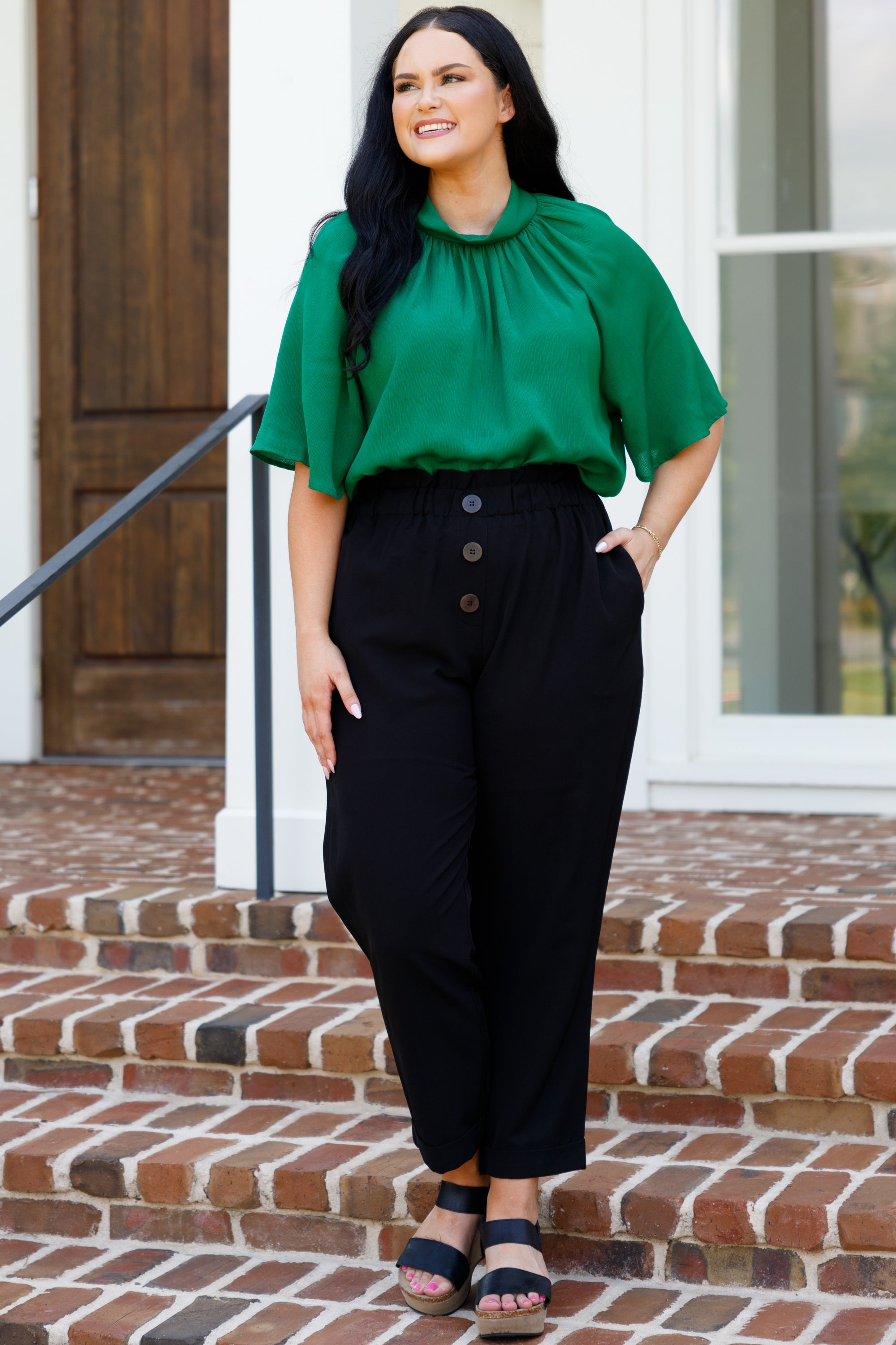 That's Rich Top. Kelly Green