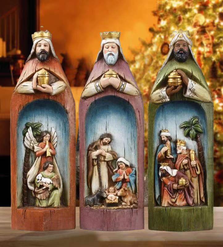 Three Wise Men Nativity Set