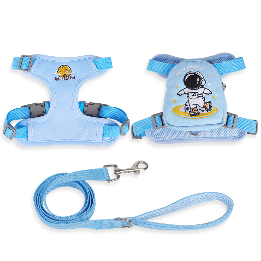 Printed Bag Breathable Dog Harness&Leash