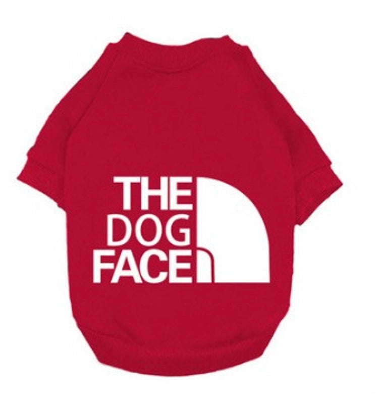 Minimalist Classic Style Polyester Letter Pet Clothing
