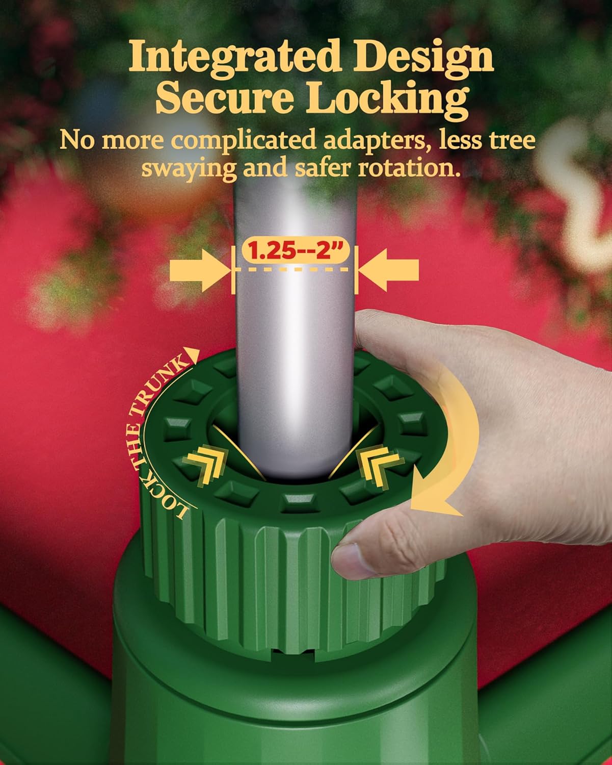 Musical Rotating Christmas Tree Stand