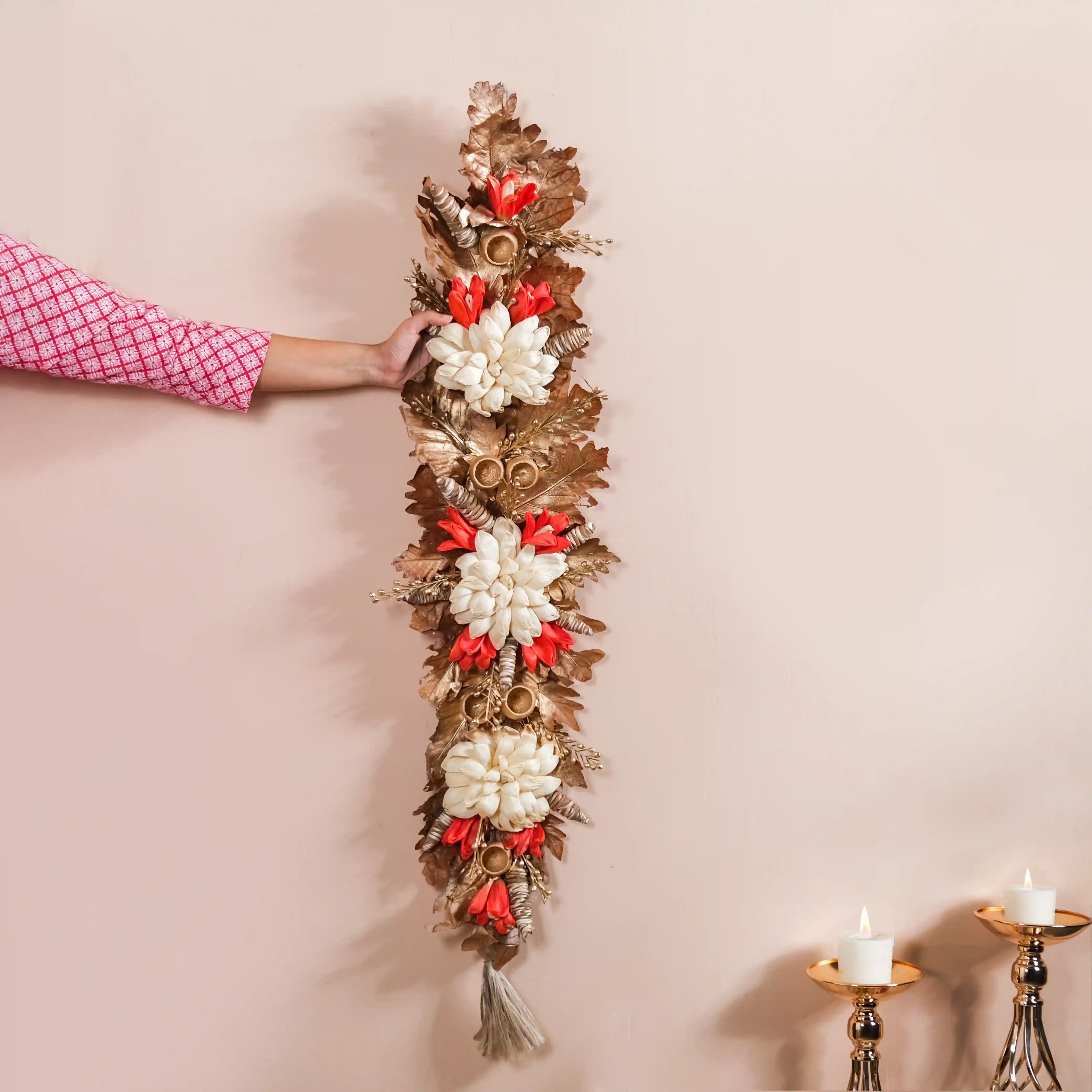 Eco-friendly Door Hanging Decor For Home Red