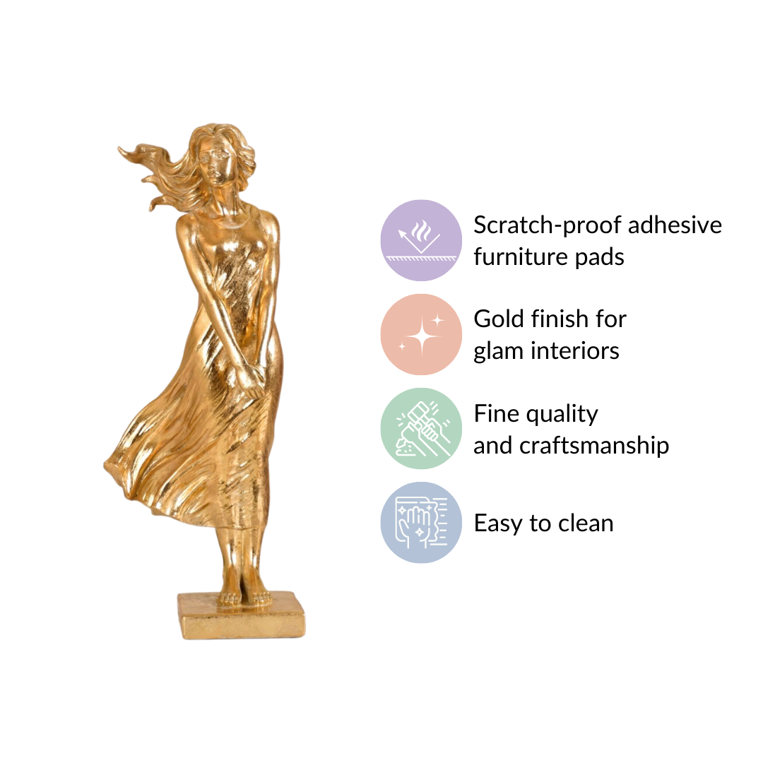 Golden Girl Statue Large
