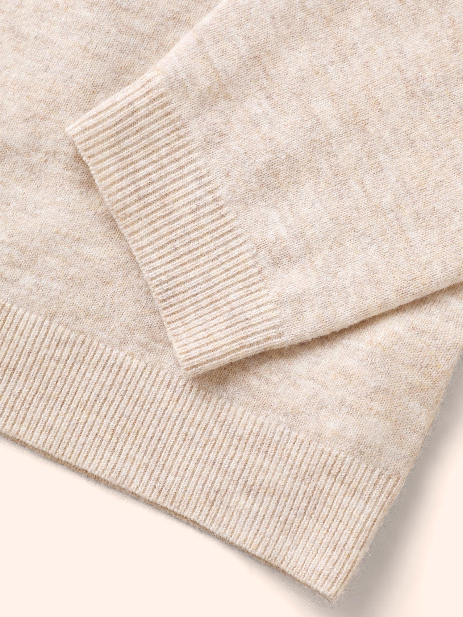 Round Neck Pearl Beaded Pullover