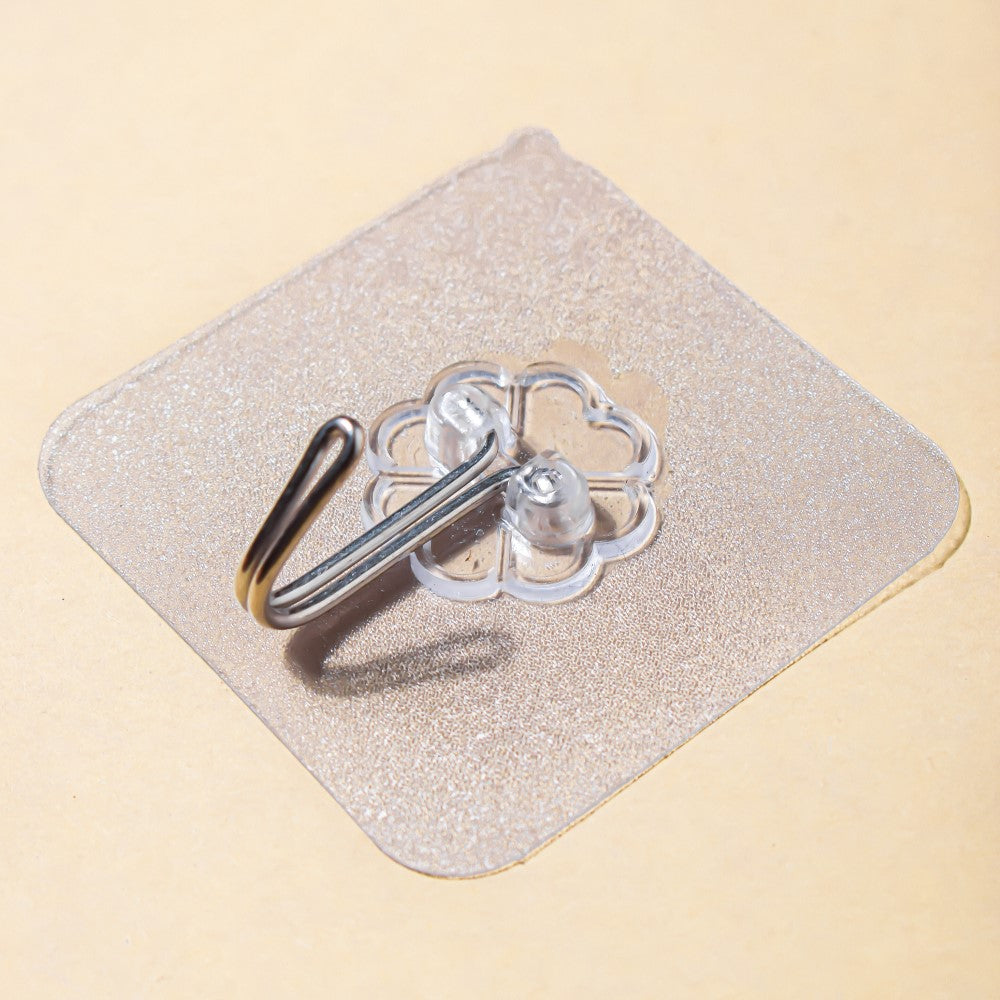 Transparent Hooks - Set of 10