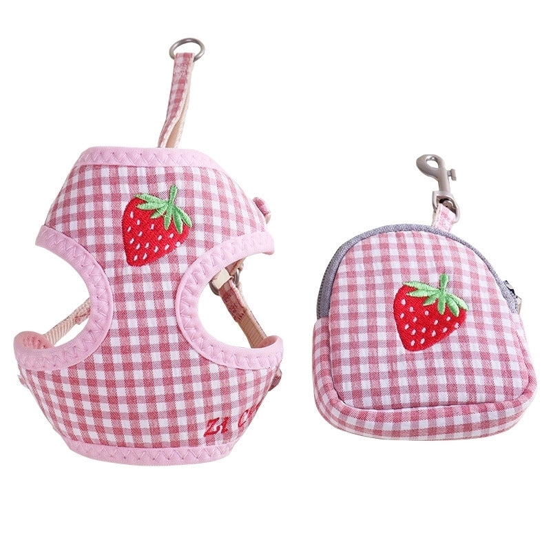 Minimalist Classic Style Nylon Letter Color Block Leash