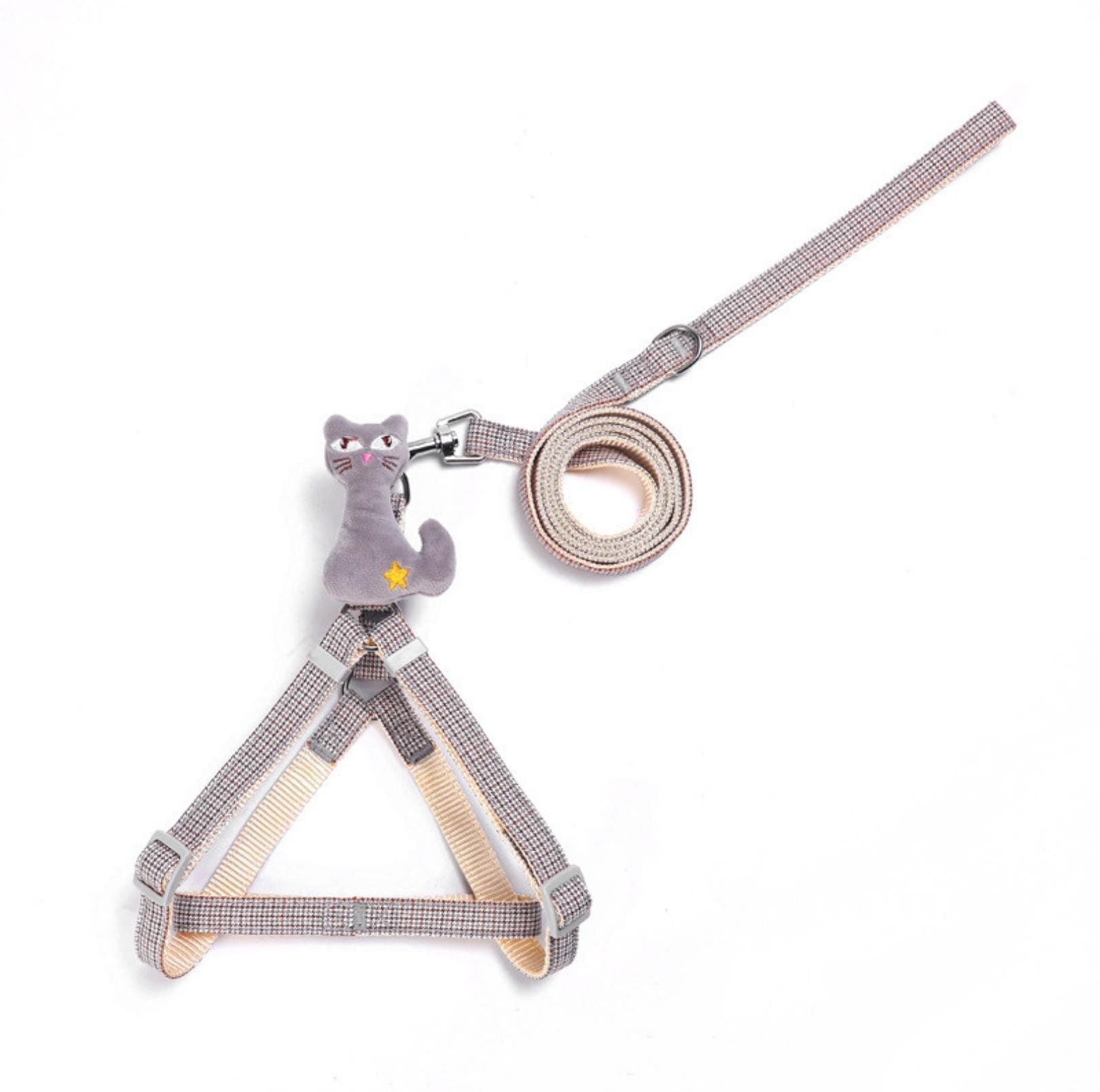 Stunning Pet Leash with Embroidered Cartoon