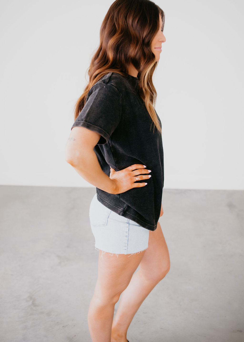 Westin Waffle Tee by Chelsea DeBoer