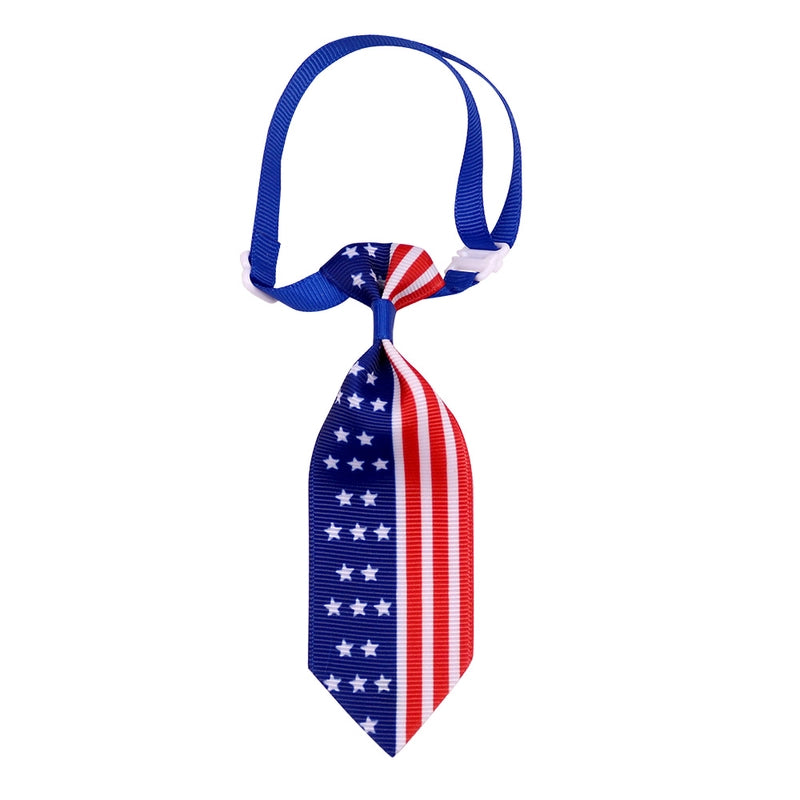 New Everyday Casual Independence Day Dog Tie Accessories