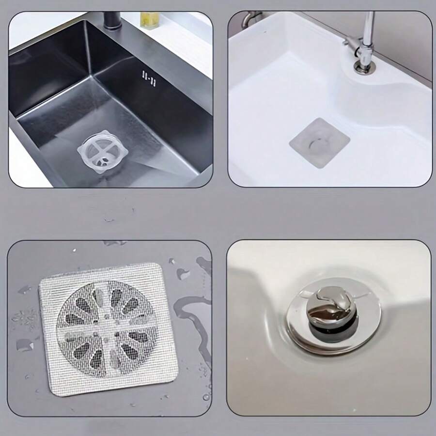 Multifunctional Sticker Drainer Net for Home. Bathroom and Kitchen