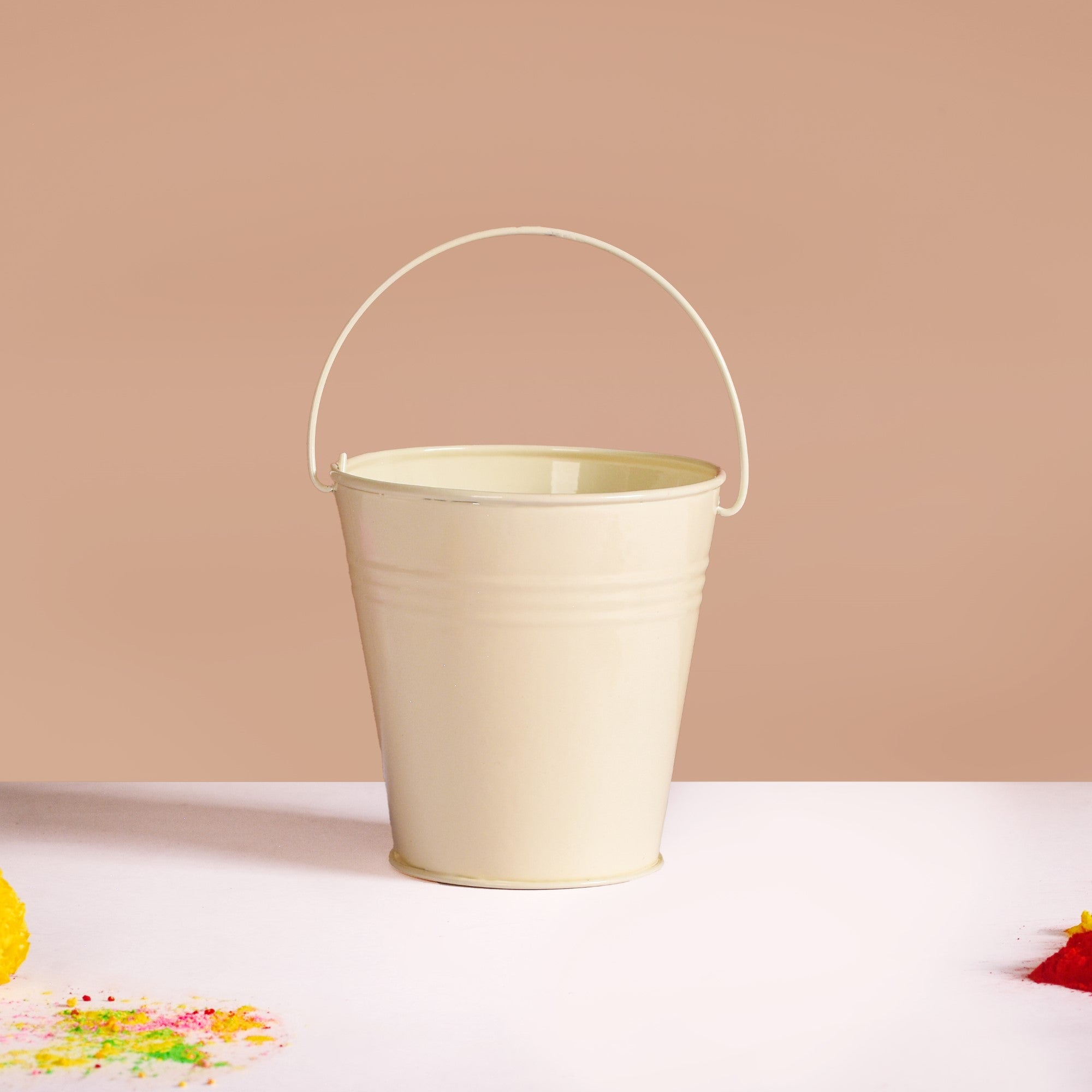 Colourful Metal Bucket Set Of 3