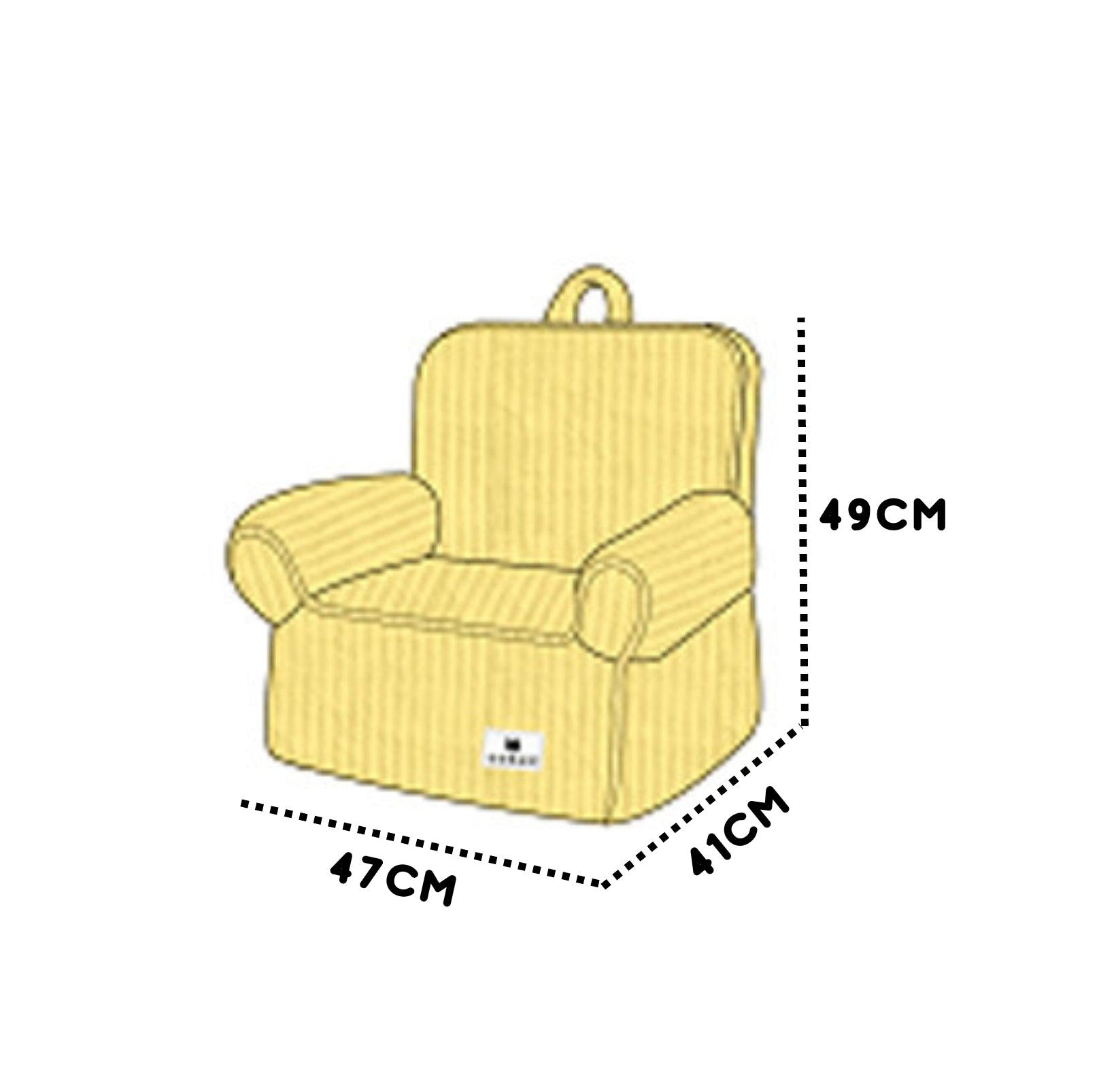 All-Season Corduroy Pet Sofa Pet Bed