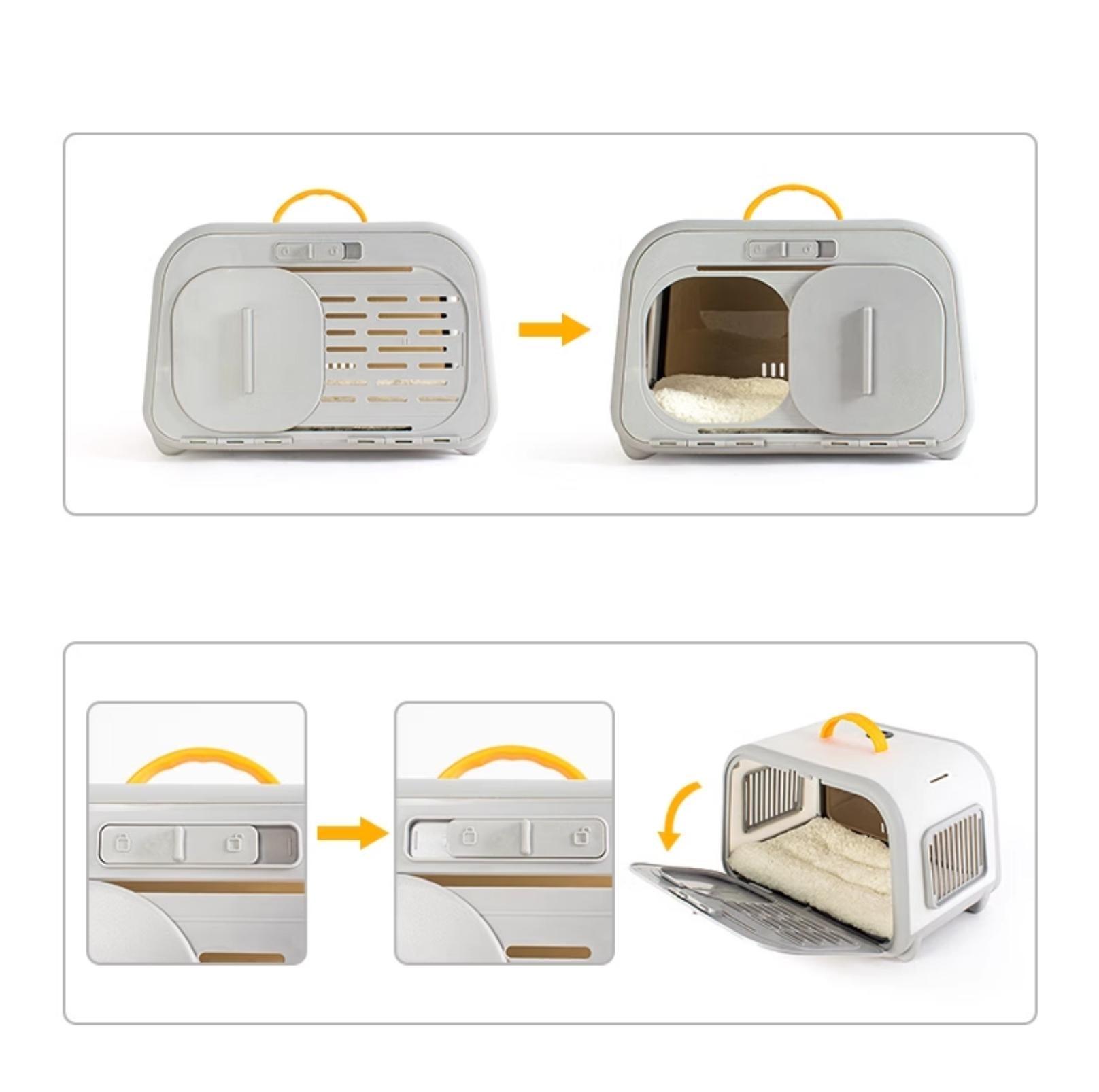 Stylish Shoulder Bag-Styled Pet Cat Carrier