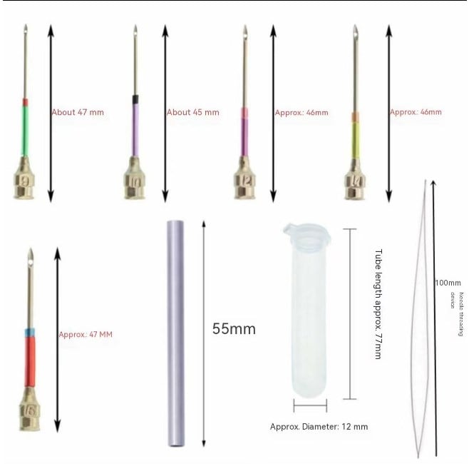 Embroidery Stitching Punch Needles Set