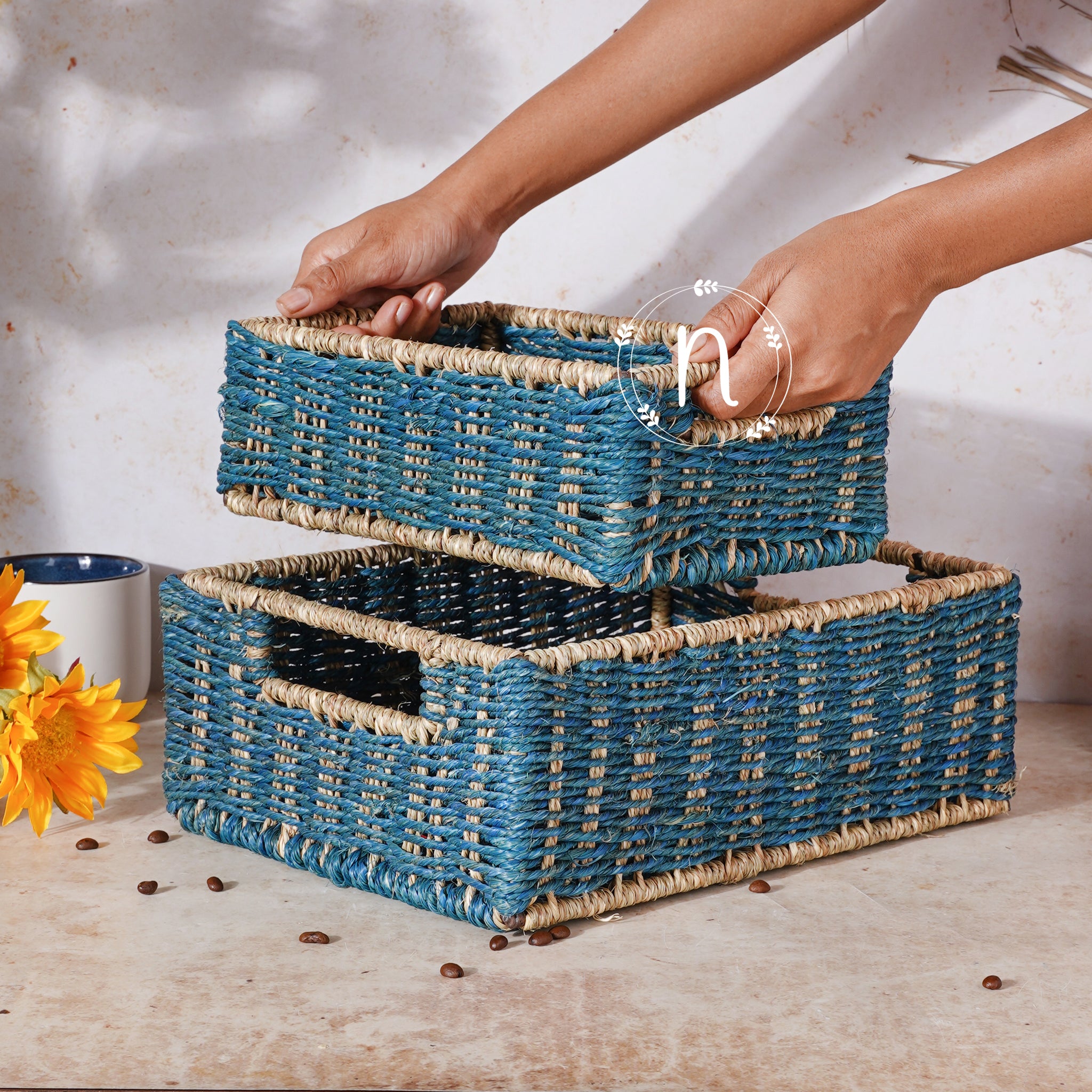 Handwoven Baskets Set