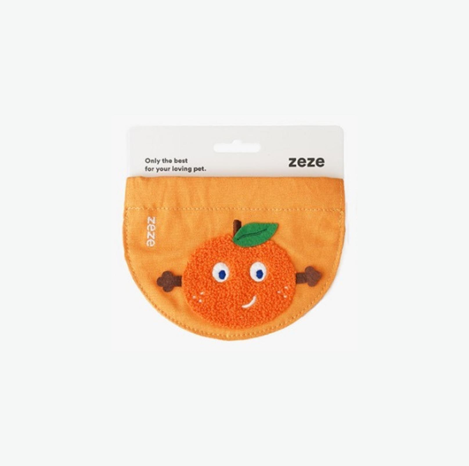 Knitted Cartoon Fruit Pet Cat Bib