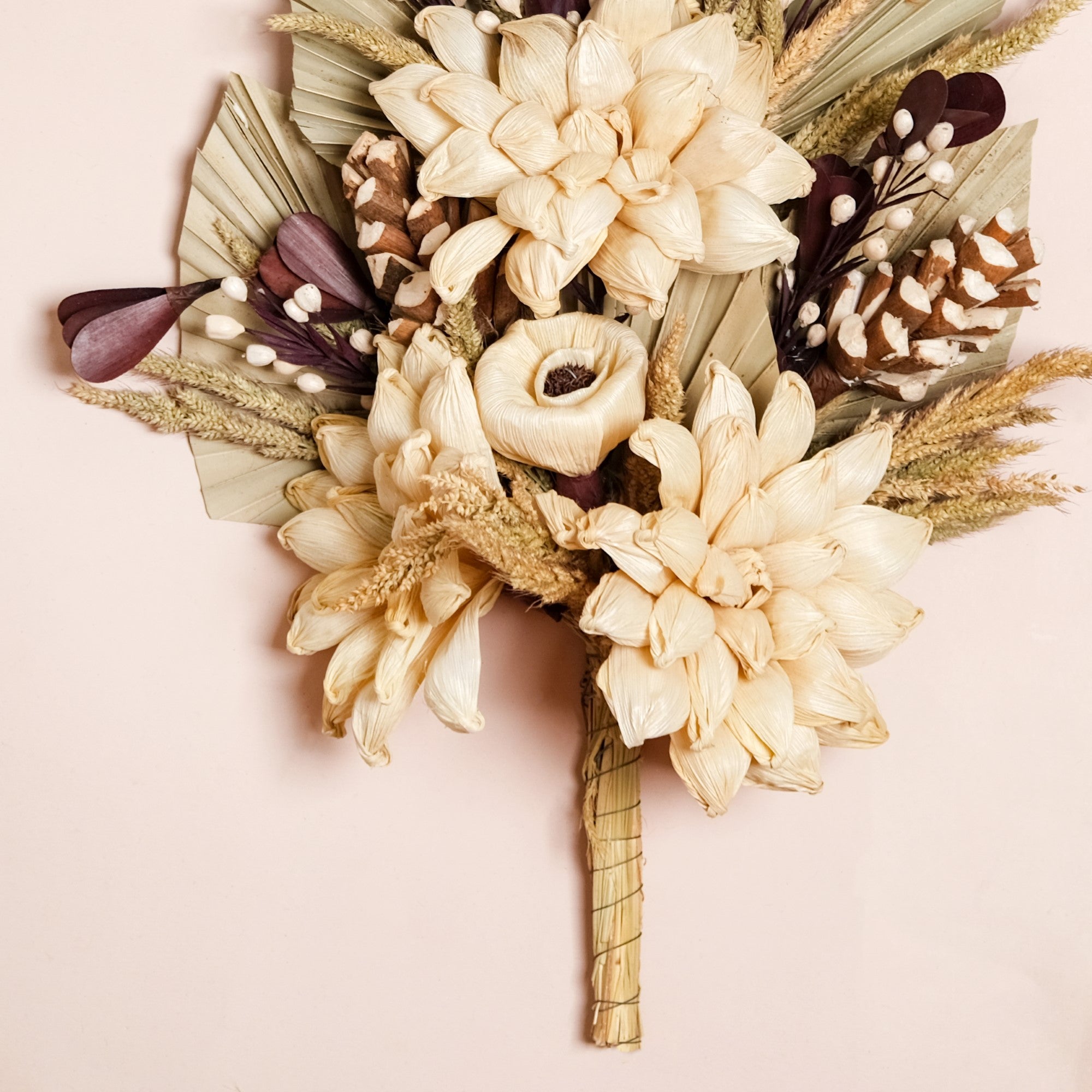 Sustainable Dried Flowers Decor Set Of 2