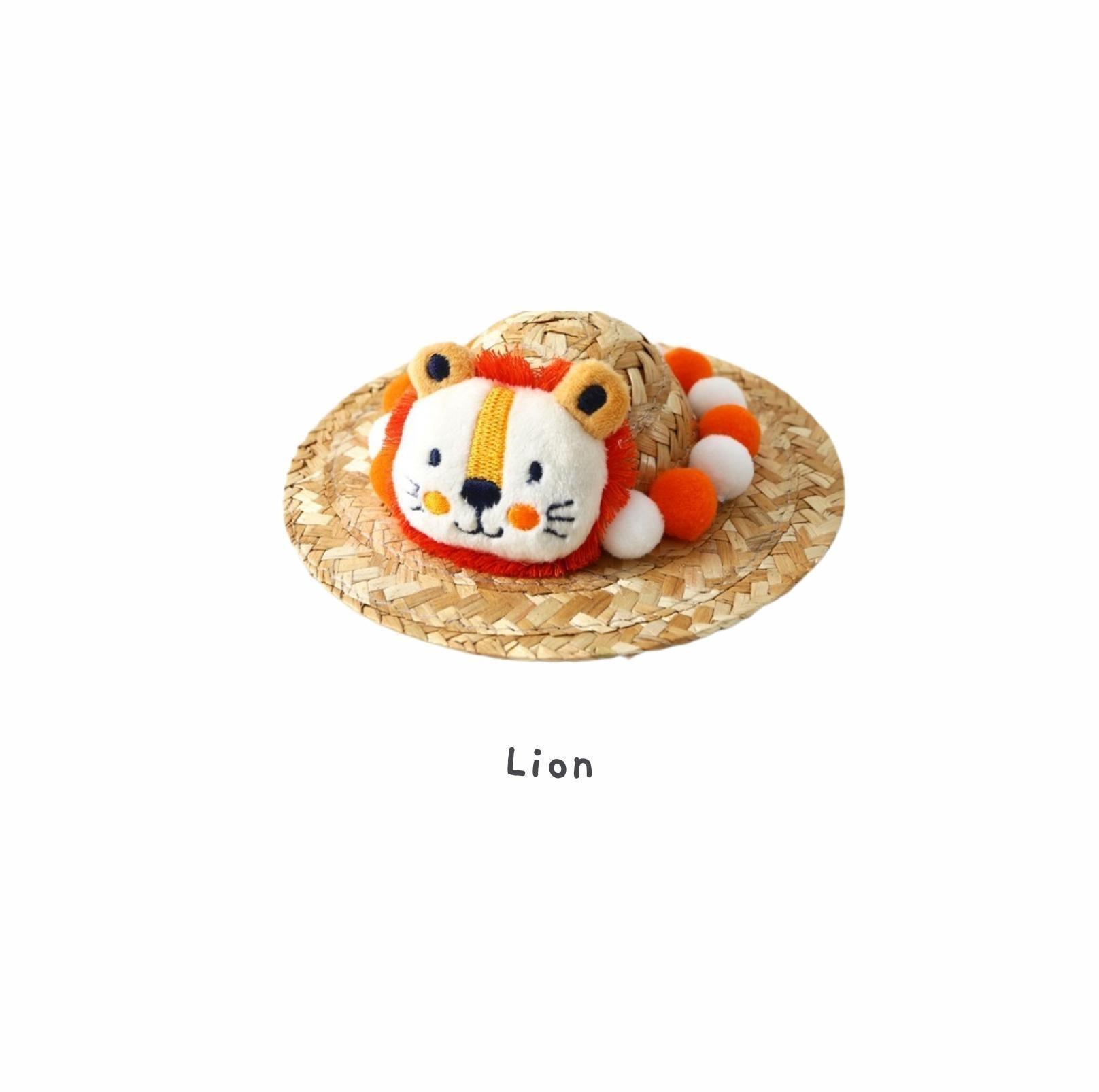 Unique Style Pet Straw Hat