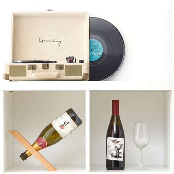 🔥Huge Sale🔥Magical Solid Wood Wine Bottle Holder