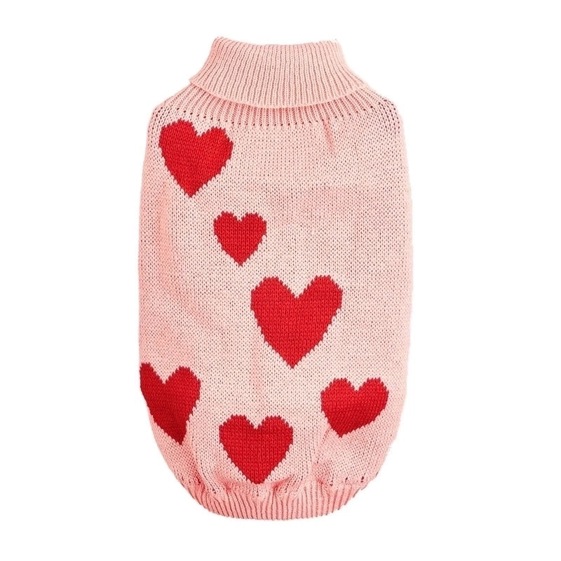 Princess Cute Acrylic Valentine's Day Heart Shape Pet Clothing