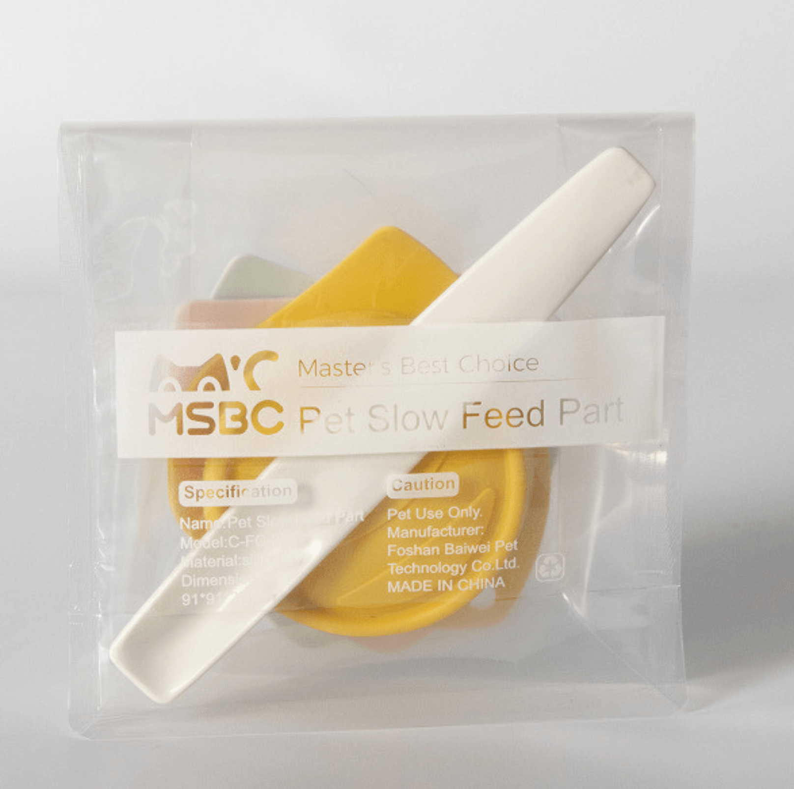 Silicone Food Can Lid & Spoon Set for Pet Food (3 Lids + 1 Spoon)