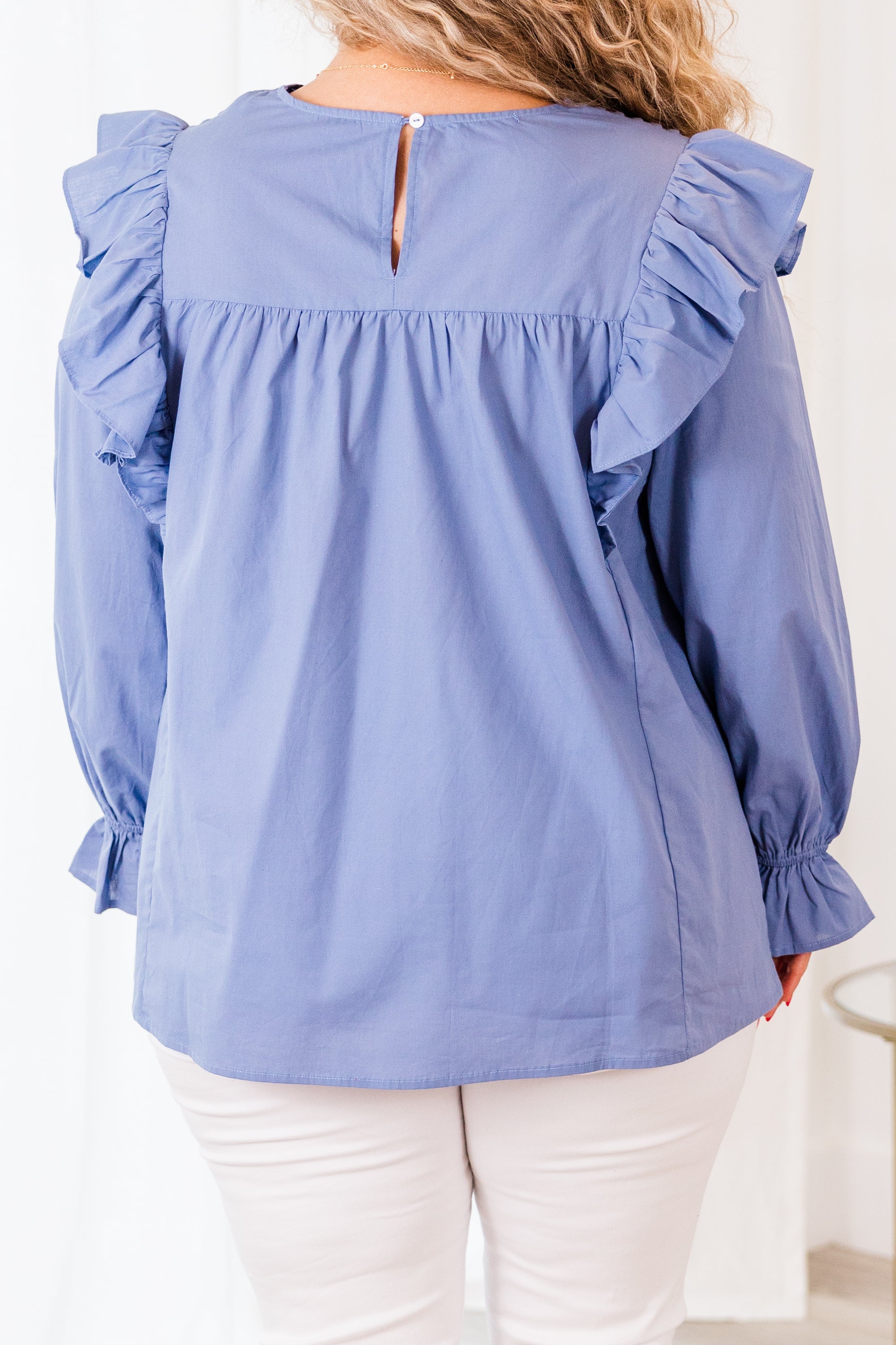 Flutter About Top. Blue